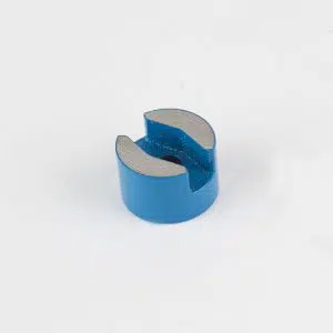 Alnico U-Shaped Magnet, Round, Bevelled Cutout, Grade 5