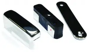 Surface Mounted Magnetic Catches, Elite Chrome Series