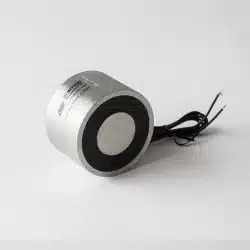 Round Electromagnets, Flat-Faced