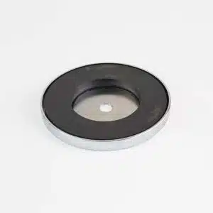 Ceramic Holding Magnets, HW Series, Shallow, Thru-hole